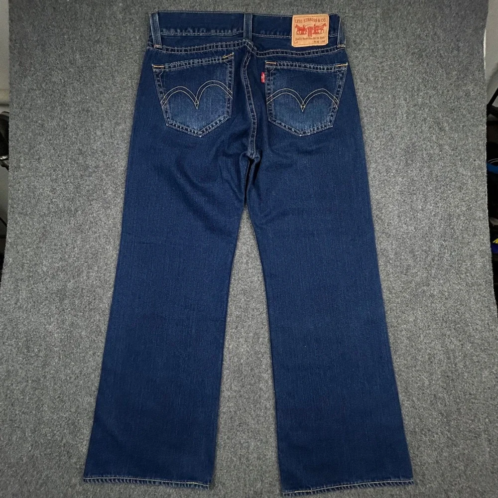 VTG Levi's Type 1 Real Loose Jeans Mens 36x32 Blue Baggy Wide Leg Y2K Streetwear